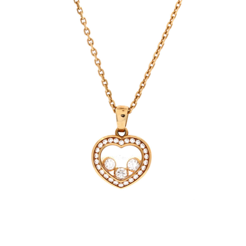 Chopard Happy Diamonds Heart Pendant Necklace